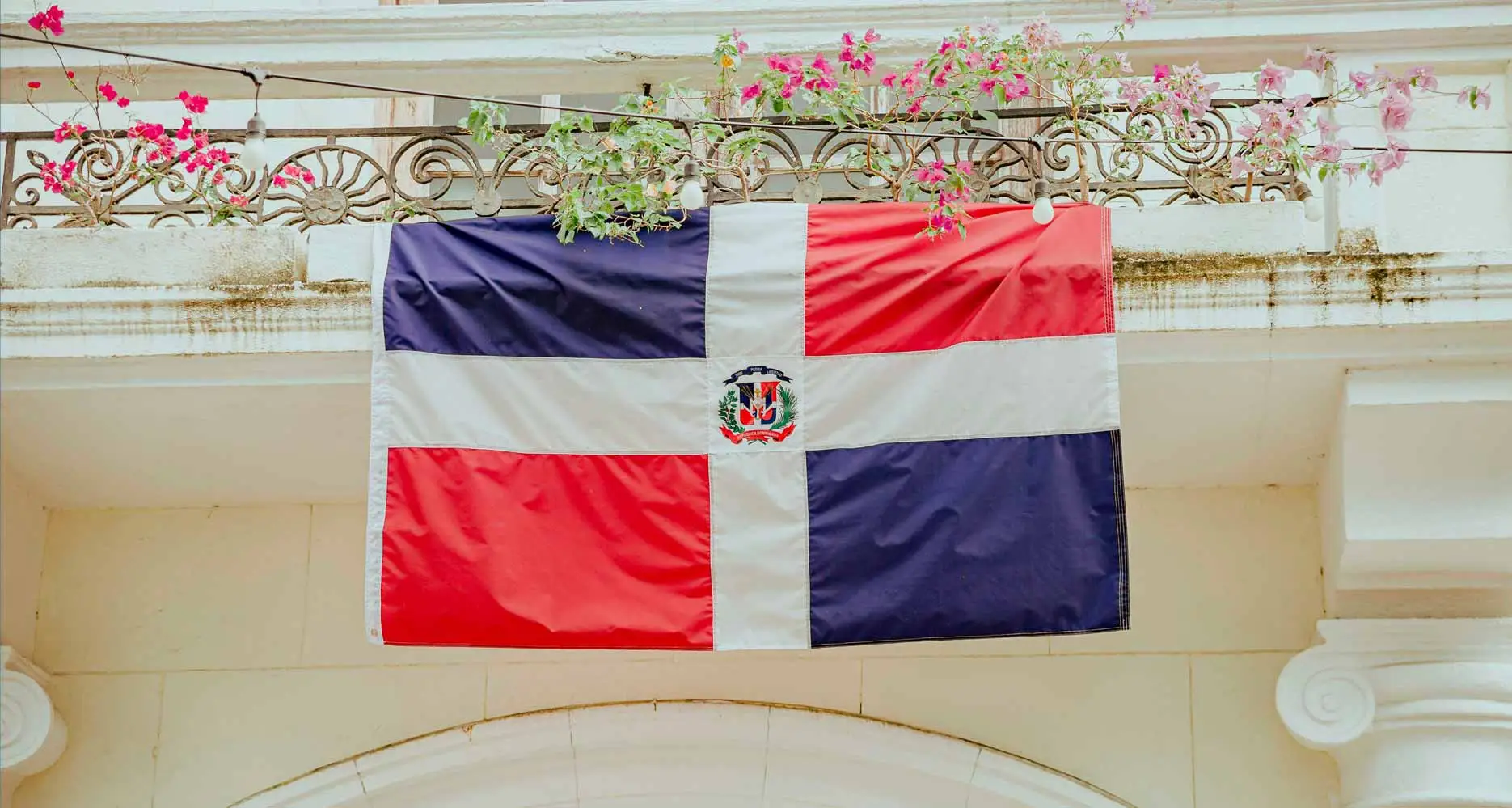 Flagge Dominikanische Republik